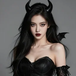 the portrait of the neutral evil fallen female dark knight vagabond as absurdly beautiful, gorgeous, elegant, sophisticated, young idol, an ultrafine hyperdetailed illustration by kim jung gi, irakli nadar, looking down, intricate linework, bright colors, octopath traveler, final fantasy, unreal engine highly rendered, global illumination, radiant light, detailed and intricate environment