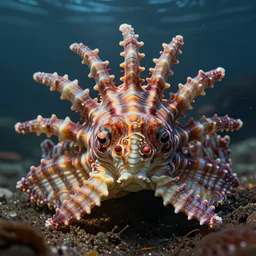 aamirart sea creature portrait realistic