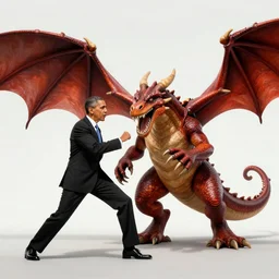 barack obama fighting dragon in borderlands