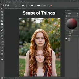 Emma Stone in Stranger Things, XF IQ4, 150MP, 50mm, f/1.4, ISO 200, 1/160s, natural light, Adobe Lightroom, DxO Photolab, Corel PaintShop Pro, rule of thirds, symmetrical balance, depth layering, polarizing filter, Sense of Depth