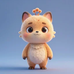 a centered render of an ultra cute and adorable creature by dreamworks, by pixar, by viktoria gavrilenko, by leticia gillett, octane render, 3 d, 8 k