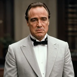 film still of John Goodman as Vito Corleone in The Godfather 1972