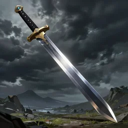 concept art. anime sword. large. cool. badass.