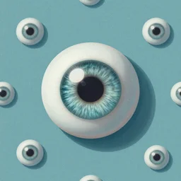 eyeball, wallpaper, pattern