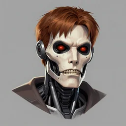 cell shaded! scary head portrait of cyborg christopher reeve! cyborg as Borderlands 3 concept art, llustration, postapocalyptic grunge, concept art by  Eric Barnett, highly detailed, sharp focus,alien, HQ, 4K ,art by Eric Barnett