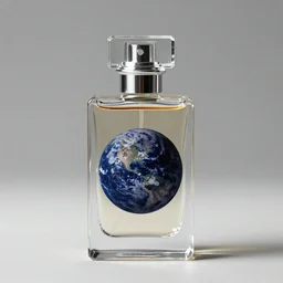 Universe in a parfume bottle