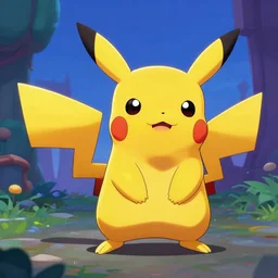 Pikachu in the style by Arcane and League of Legends