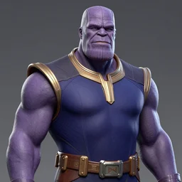 Thanos, a character portrait by Brian and Wendy Froud, trending on cg society, fantasy art, zbrush, airbrush art, digital painting