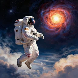 astronaut falling in jupiter's clouds looking up at a supergiant star supernova, by victo ngai, kilian eng vibrant colours, dynamic lighting, digital art, winning award masterpiece, fantastically beautiful, illustration, aesthetically inspired by beksinski and dan mumford, trending on artstation, art by greg rutkowski, 8 k