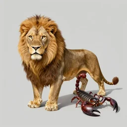 lion and scorpion hybrid