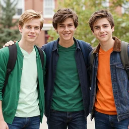 “Sam, Clover and Alex from Totally Spies as real people, photograph”