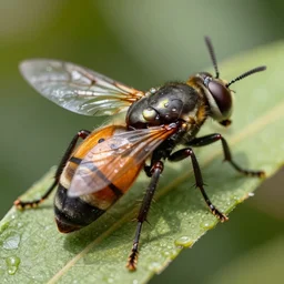 close up insects, full colour, upscale, 8 k, masterpiece