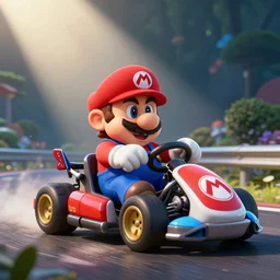 a big daddy from bioshock in mario kart