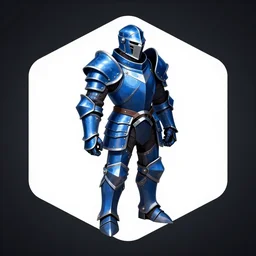 icon of elegant blue steel-plate body armor artstation, rpg, digital art, isometric, dark background, dark souls, runescape, skyrim, final-fantasy, Diablo-3