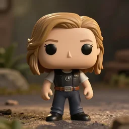 a funko pop of mercedes jones from glee as played by amber riley