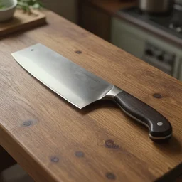 butcher knife on the kitchen table, fantasy digital art, high detail, octane render, by greg rutkovski, miyazaki