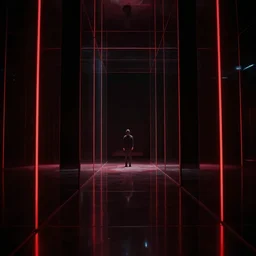 dark matter red art house future schizophrenia limbo hipper mirror room stratification of consciousness full HD 8K resolution