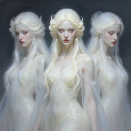 stunning winter goddesses of ghost portrait, translucent, ivory, putrid, fantasy, intricate, elegant, highly detailed, digital painting, artstation, concept art, smooth, sharp focus, illustration, art by afshar petros and krenz cushart and artem demura and tony sandoval