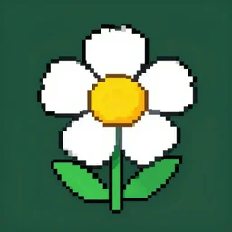 flower, pixel art, #pixelart