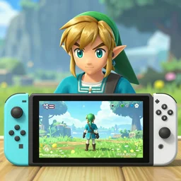 Bloodborne in the style of Link's Awakening, Legend of Zelda, Nintendo Switch