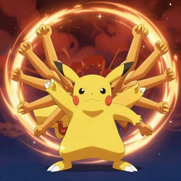 pokemon arceus in its thousand arms form
