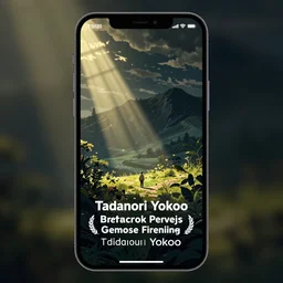 an iphone game by tadanori yokoo, screenshot