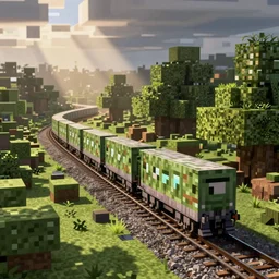minecraft train