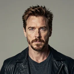 surrealism portrait of tony stark