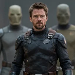 sebastian stan as the winter soldier after being assimilated by the borg, a still from star trek.