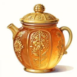 beautiful honey pot by casey weldon and martine johana, rich colors, intricate, elegant, highly detailed, centered, digital painting, artstation, concept art, smooth, sharp focus, illustration