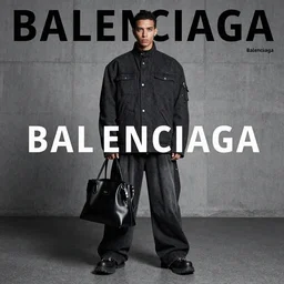 Balenciaga advertising campaign poster