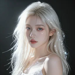 shining girl with a bright light, high detail, high modernization, high stylization, divine render, ultra super hyper multi realistic