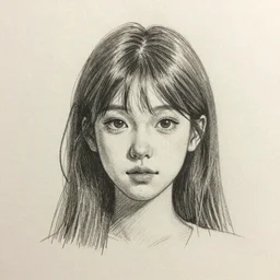 a poorly drawn image with pencil