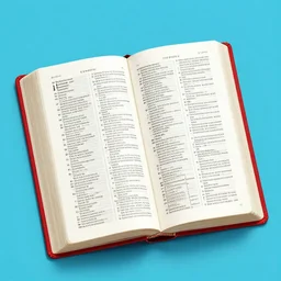 the first chapter of the bible in bright colors