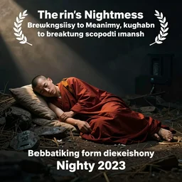 nightmares from a sleeping monk
