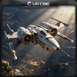 rogue squadron y - wing bomber game cube screenshot