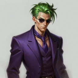 concept art of riddler by jama jurabaev, artstation, high quality, brush stroke, the batman ( 2 0 2 2 )
