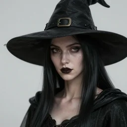 octane render, unreal engine, symmetrical realistic, portrait, close - up, dark witch, painting by tom bagshaw, smooth, sharp focus