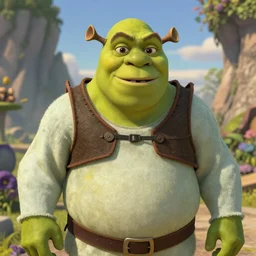 shrek as a rich man