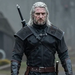 jonathan banks in the role of vesemir in the witcher netflix series
