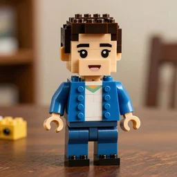 george clooney made from legos.