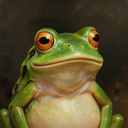 a portrait of ian mckellen in the style of frog and toad
