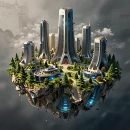 reclaimed by nature by peter eisenman, tron cgsociety universe architecture island apocalyptic futuristic magic realism bioshock nightvision biopunk reclaimed by nature, archdaily, wallpaper, highly detailed, trending on artstation.