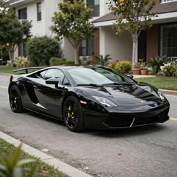 2 0 0 9 black lamborghini gallardo