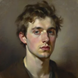 painting of a man by Lauren McDonlad