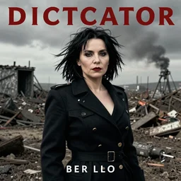 dictator bjork album cover, totalitarian, war propaganda