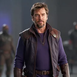 film still of Kevin Bacon as Yondu in Guardians of the Galaxy, 4k