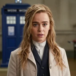 Emilia Clarke as doctor who