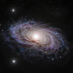 a cosmic galaxy from of a distant star cosmos