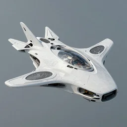 bioceramic futuristic flying vehicle with generative design structure, biopunk, high detail, photorealism, concept art, 8 k